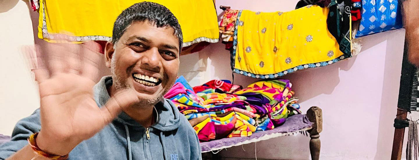 Pintu greeting visitors to BFP website