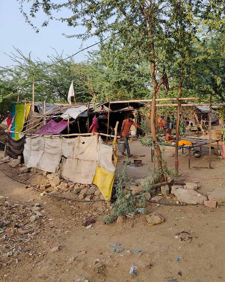 village life is hard