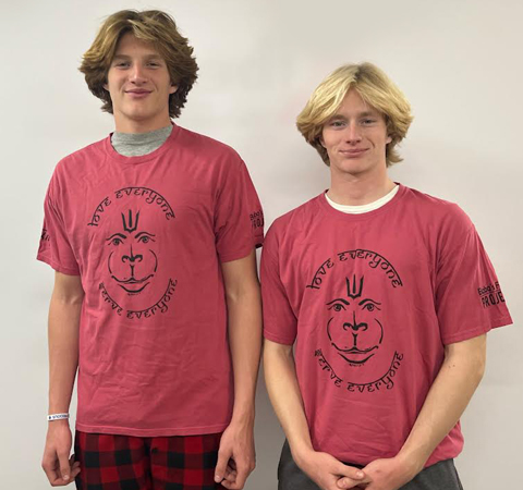 Hanuman Short Sleeve T-Shirt Red