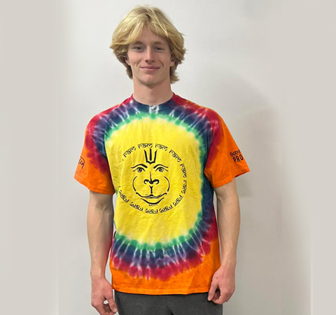 *NEW DESIGN* Hanuman Short Sleeve T-Shirt Tie Dye - Image 4