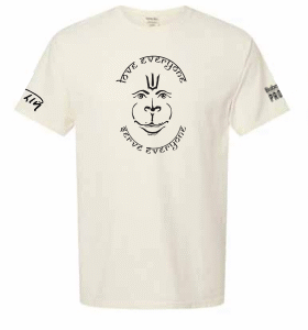 Hanuman Short Sleeve T-Shirt Natural